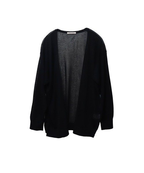 libelle more（リベル モア）の「【接触冷感】シアーニットカーディガン（カーディガン/ボレロ・レディース・ライトグレー/ブラック/ブルー/オフホワイト・M/L）」の9枚目の写真