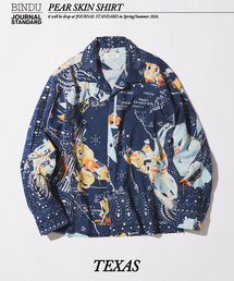 BINDU（ビンドゥー）の「BINDU / ビンドゥー 別注 Pear skin 長袖シャツ（シャツ/ブラウス）」