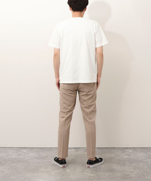 NOLLEY'S LIGHT(ノーリーズライト)の「【yei】プリントT(Tシャツ/カットソー・メンズ・グレイッシュベージュ/グレイッシュブルー/ライトグレー/ホワイト・L/M)」の8枚目の写真