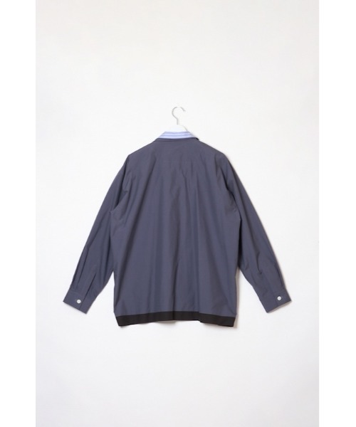 DISCOVERED（ディスカバード）の「DISCOVERED LAYERED SHIRTS（シャツ/ブラウス・メンズ・グレー/ストライプ・1/3）」の4枚目の写真