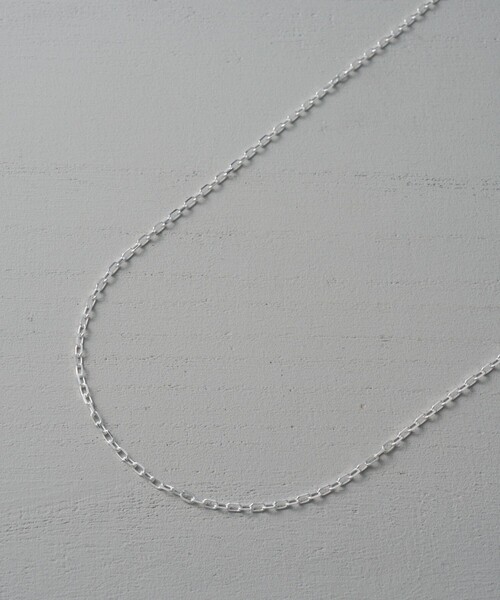 and cloud(アンドクラウド)の「Cable Chain Necklace(ネックレス・レディース・ブラック・FREE)」の3枚目の写真