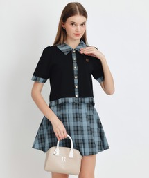 REDYAZEL(���f�B�A�[��)�̃��S�u���[�`�u���E�X×�`�F�b�N�v���[�c�~�j�X�J�[�g�Z�b�g�A�b�v(�Z�b�g�A�b�v)