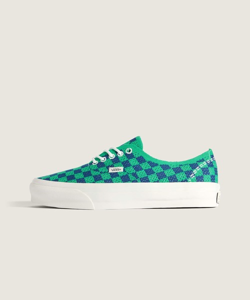 VANS(バンズ)の「VANS PREMIUM オーセンティック EK / LX Authentic 44 EK Punk Check VN000EJC5W31(スニーカー・メンズ・グリーン・10/8/7.5/7/6.5/6/5.5/11/10.5/9.5/9/8.5)」の1枚目の写真