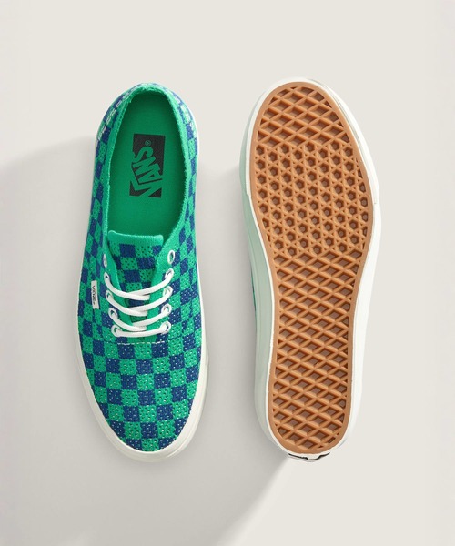 VANS(バンズ)の「VANS PREMIUM オーセンティック EK / LX Authentic 44 EK Punk Check VN000EJC5W31(スニーカー・メンズ・グリーン・10/8/7.5/7/6.5/6/5.5/11/10.5/9.5/9/8.5)」の3枚目の写真