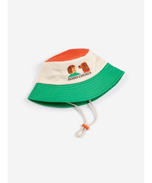 BOBO CHOSES(ボボショーズ)の「Friends In a Pickle bucket hat(ハット・キッズ・マルチ・HEAD50/HEAD48)」の2枚目の写真