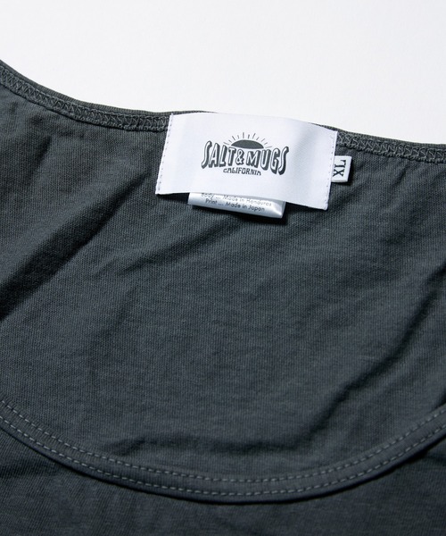SALT&MUGS(ソルトアンドマグス)の「Tyler(Tシャツ/カットソー・メンズ・ホワイト/オレンジ/ブラック・MEDIUM/LARGE/X-LARGE)」の8枚目の写真