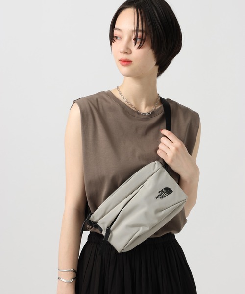 THE NORTH FACE（ザノースフェイス）の「【THE NORTH FACE(ザ・ノース・フェイス)】ピレネーショルダーS（ショルダーバッグ・レディース・ブラック/ライトグレー・FREE）」の2枚目の写真