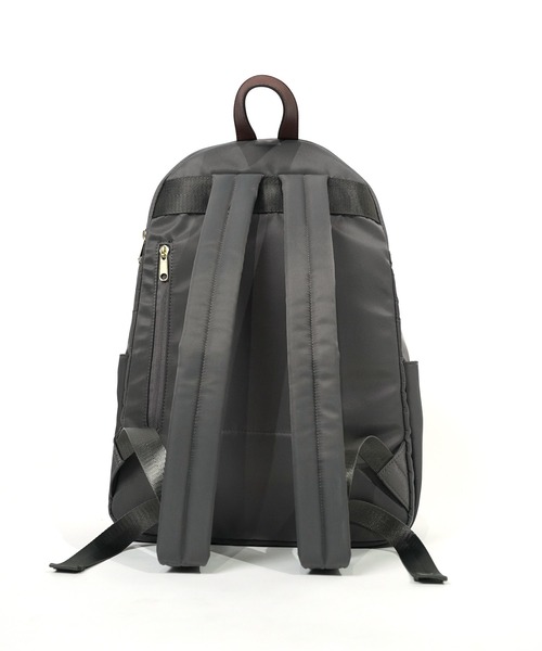 Legato Largo(レガートラルゴ)の「"02"≪Legato Largo≫肩楽 10ポケット/14L ナイロン リュック(バックパック/リュック・レディース・グレー/ライトブラウン/ブラック/ベージュ/ネイビー・ONE SIZE)」の18枚目の写真