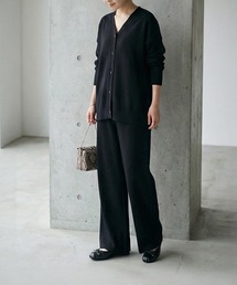 STYLE DELI（スタイルデリ）の「スカラップカシュクールニットトップス