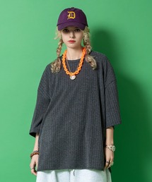 a.p.o.v. オーバーサイズラウンドネックTシャツ