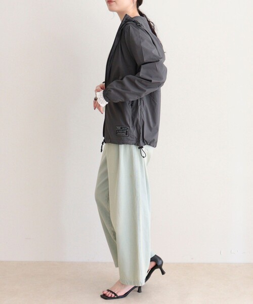 fredy emue（フレディエミュ）の「【TAION/タイオン】BASIC SPORTS W-ZIP LIGHT PK（ブルゾン・レディース・ブラック/チャコールグレー/ライトグレー・38）」の7枚目の写真