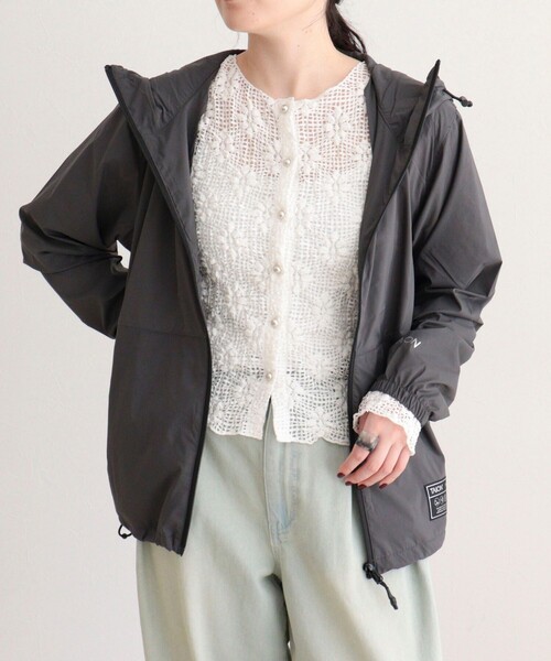 fredy emue（フレディエミュ）の「【TAION/タイオン】BASIC SPORTS W-ZIP LIGHT PK（ブルゾン・レディース・ブラック/チャコールグレー/ライトグレー・38）」の9枚目の写真