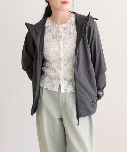 fredy emue（フレディエミュ）の「【TAION/タイオン】BASIC SPORTS W-ZIP LIGHT PK（ブルゾン・レディース・ブラック/チャコールグレー/ライトグレー・38）」の11枚目の写真