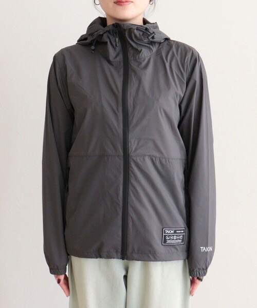 fredy emue（フレディエミュ）の「【TAION/タイオン】BASIC SPORTS W-ZIP LIGHT PK（ブルゾン・レディース・ブラック/チャコールグレー/ライトグレー・38）」の13枚目の写真