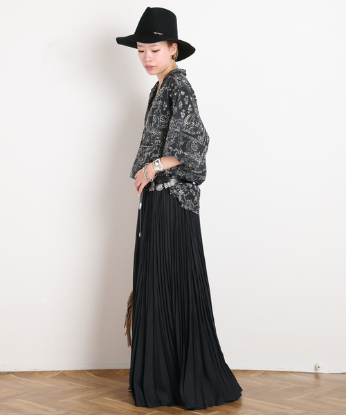 Couture d'adam(クチュールドアダム)の「【COUTURE D'ADAM/クチュールドアダム】別注Bandana College Print Shirt(シャツ/ブラウス・レディース・ブラック・FREE)」の5枚目の写真