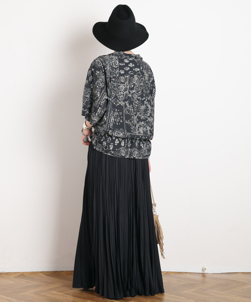 Couture d'adam(クチュールドアダム)の「【COUTURE D'ADAM/クチュールドアダム】別注Bandana College Print Shirt(シャツ/ブラウス・レディース・ブラック・FREE)」の6枚目の写真