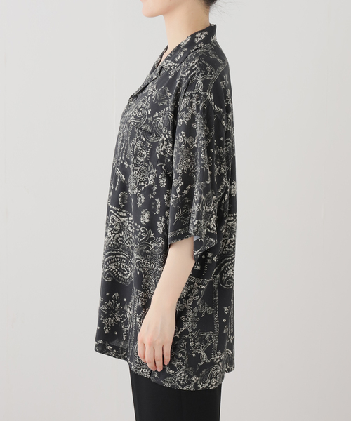 Couture d'adam(クチュールドアダム)の「【COUTURE D'ADAM/クチュールドアダム】別注Bandana College Print Shirt(シャツ/ブラウス・レディース・ブラック・FREE)」の16枚目の写真