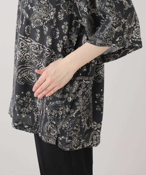 Couture d'adam(クチュールドアダム)の「【COUTURE D'ADAM/クチュールドアダム】別注Bandana College Print Shirt(シャツ/ブラウス・レディース・ブラック・FREE)」の19枚目の写真