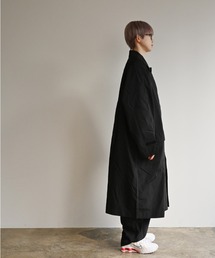 NoiR/ノアール（ノアール）の「NoiR:pocketable coat（ステンカラーコート）」