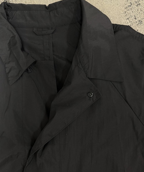 NoiR/ノアール(ノアール)の「NoiR:pocketable coat(ステンカラーコート・メンズ・ブラック・L/M)」の19枚目の写真