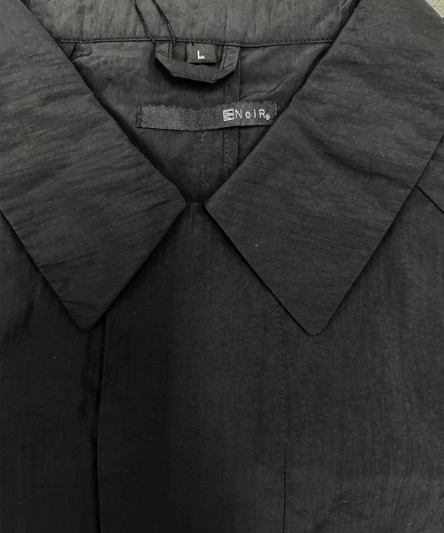 NoiR/ノアール(ノアール)の「NoiR:pocketable coat(ステンカラーコート・メンズ・ブラック・L/M)」の20枚目の写真