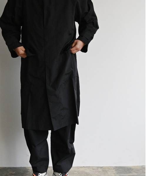 NoiR/ノアール(ノアール)の「NoiR:pocketable coat(ステンカラーコート・メンズ・ブラック・L/M)」の8枚目の写真