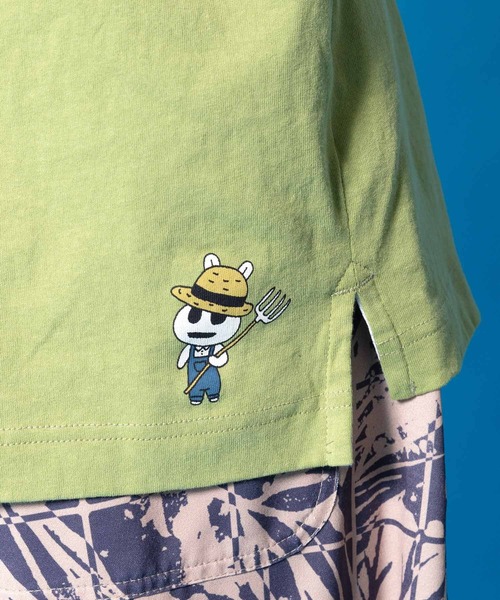 ScoLar Parity(スカラーパリティ)の「361119:山からクマ大根Tシャツ(Tシャツ/カットソー・レディース・オフホワイト/ブラック・M)」の20枚目の写真
