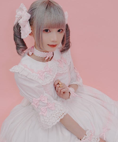 Chalmiere（シャルミエール）の「はしごレースジャンスカ（ワンピース