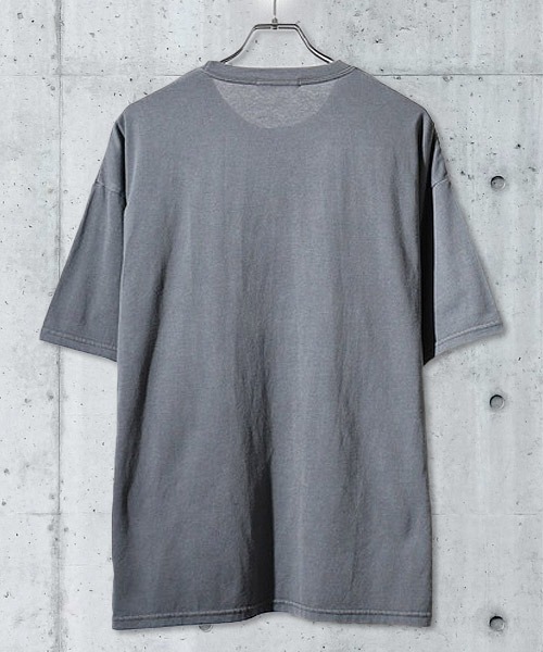 SHISKY(シスキー)の「ピグメント プリント BIG Tシャツ(Tシャツ/カットソー・メンズ・G/B/I/L/K/F/E/D/C/J/H/A・M/XL/L)」の13枚目の写真