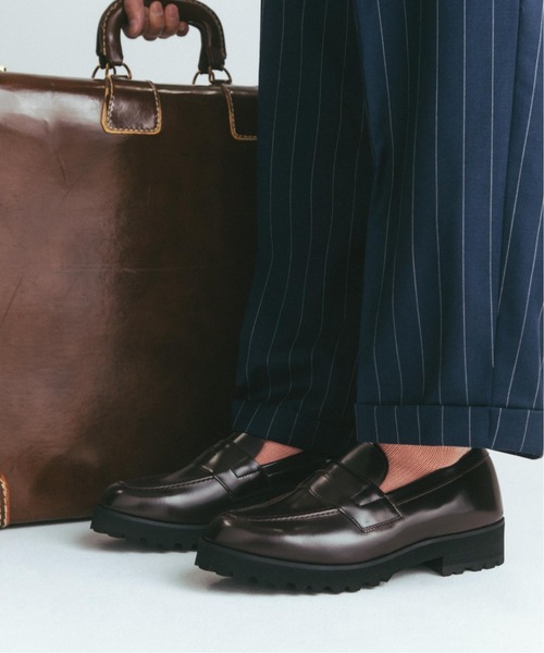 KENFORD(ケンフォード)の「ケンフォード K025 TANK SOLE LOAFERS タンクソール コイン ローファー(ローファー・メンズ・ワイン・27/26.5/26/25.5/25)」の1枚目の写真