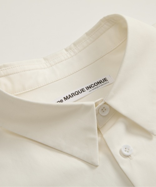une MARQUE INCONUE(ユヌマルクアンコニュ)の「Object No.01 White Shirt(シャツ/ブラウス・メンズ・ホワイト・LARGE/MEDIUM/SMALL)」の3枚目の写真
