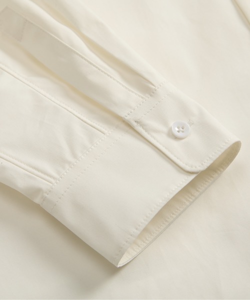 une MARQUE INCONUE(ユヌマルクアンコニュ)の「Object No.01 White Shirt(シャツ/ブラウス・メンズ・ホワイト・LARGE/MEDIUM/SMALL)」の5枚目の写真