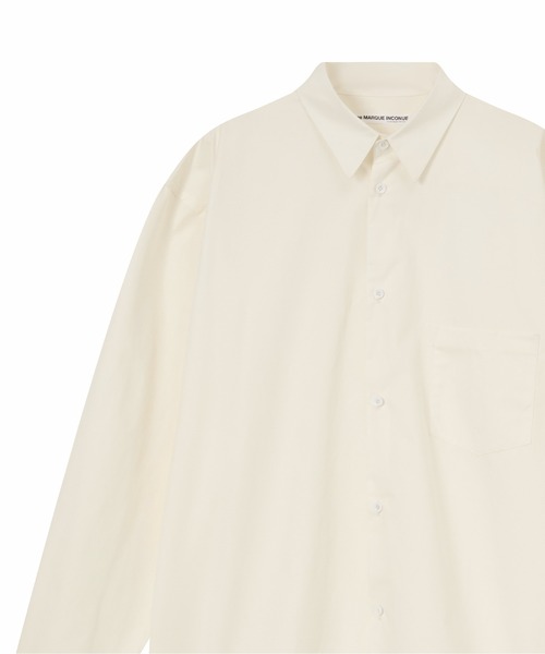 une MARQUE INCONUE(ユヌマルクアンコニュ)の「Object No.01 White Shirt(シャツ/ブラウス・メンズ・ホワイト・LARGE/MEDIUM/SMALL)」の6枚目の写真