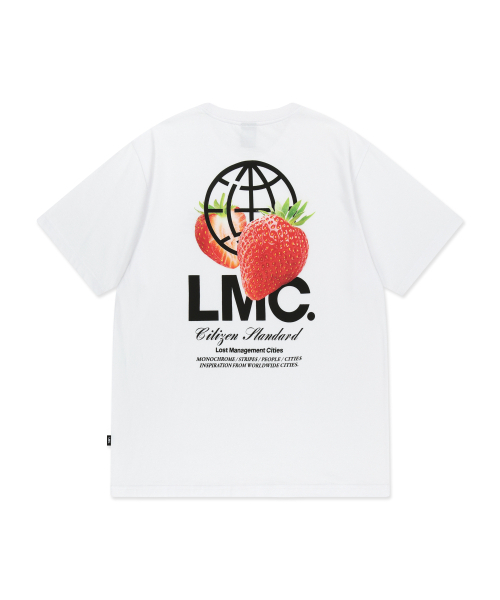 LMCの「STRAWBERRY GLOBE TEE white(Tシャツ/カットソー・レディース・その他・SMALL/MEDIUM/LARGE/X-LARGE)」の1枚目の写真