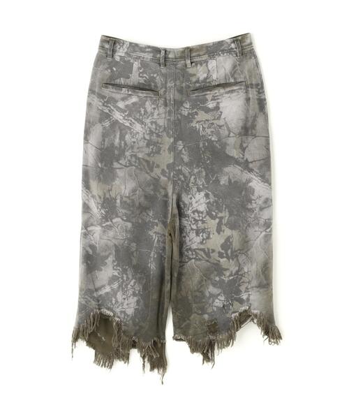 DANKE SCHON(ダンケシェーン)の「DankeSchon/ダンケシェーン/REAL TREE CAMO CUTOFF CARGO SHORTS(カーゴパンツ・レディース・グレー/オリーブ系・L/M)」の12枚目の写真