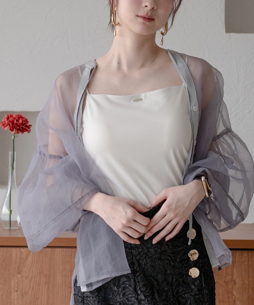 back open camisole / バックオープンキャミソール（キャミソール