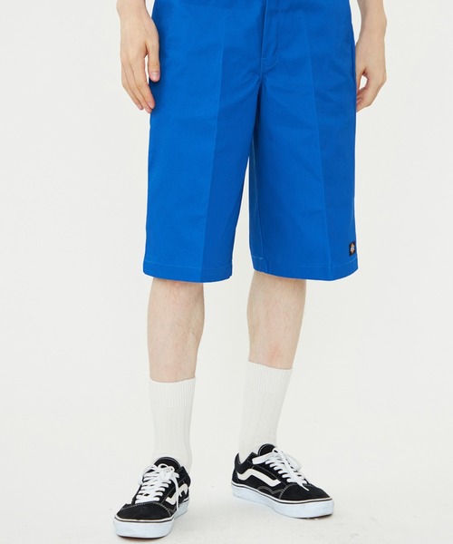Dickies(ディッキーズ)の「Dickies/ディッキーズ 13" ワークショーツ ルーズフィット "42283"(チノパンツ・メンズ・ホワイト/ブラック/ライトベージュ/ダークグリーン/ヘザーチャコール/チャコールグレー/パープル/イエロー/オレンジ/ロイヤルブルー/ネイビー/レッド/グリーン/ピンク/ダークブラウン/オリーブ/カーキ・34/36/28/30/32)」の12枚目の写真