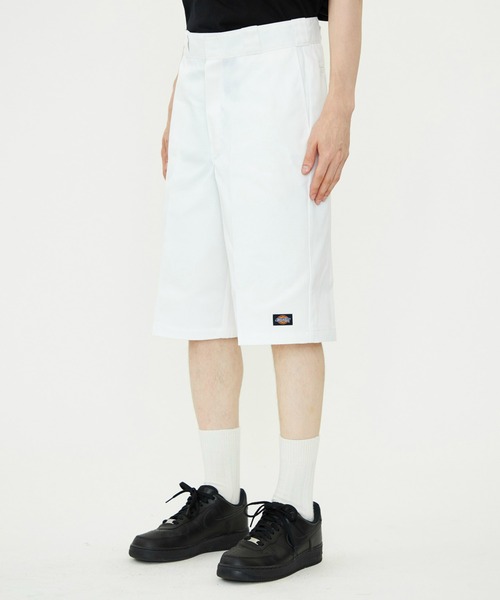 Dickies(ディッキーズ)の「Dickies/ディッキーズ 13" ワークショーツ ルーズフィット "42283"(チノパンツ・メンズ・ホワイト/ブラック/ライトベージュ/ダークグリーン/ヘザーチャコール/チャコールグレー/パープル/イエロー/オレンジ/ロイヤルブルー/ネイビー/レッド/グリーン/ピンク/ダークブラウン/オリーブ/カーキ・34/36/28/30/32)」の20枚目の写真