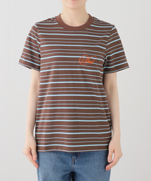 DEUS EX MACHINA（デウスエクスマキナ）の「DEUS/デウスエクスマキナ Pierre Stripe Tee（Tシャツ/カットソー）」