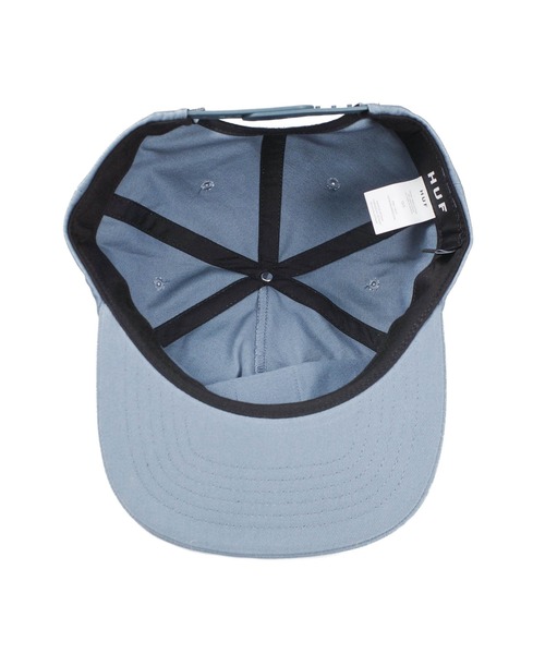HUF(ハフ)の「【C-HUF4】【HUF/ハフ】HUF SET BOX SNAPBACK HT00714(キャップ・メンズ・ブルー・O/S)」の7枚目の写真