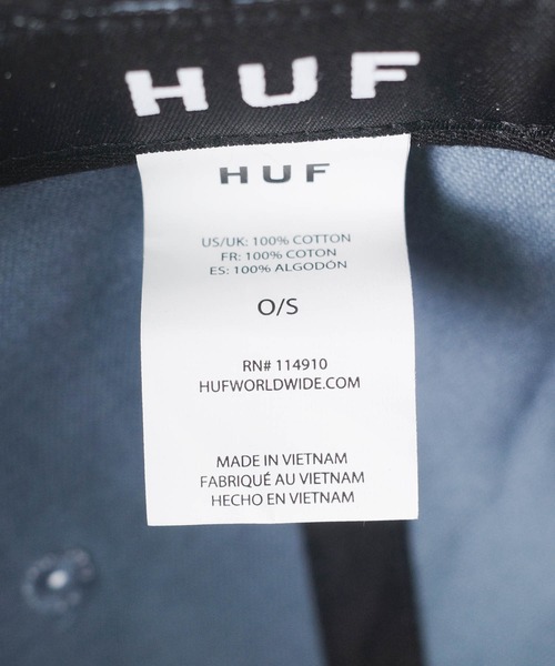 HUF(ハフ)の「【C-HUF4】【HUF/ハフ】HUF SET BOX SNAPBACK HT00714(キャップ・メンズ・ブルー・O/S)」の8枚目の写真