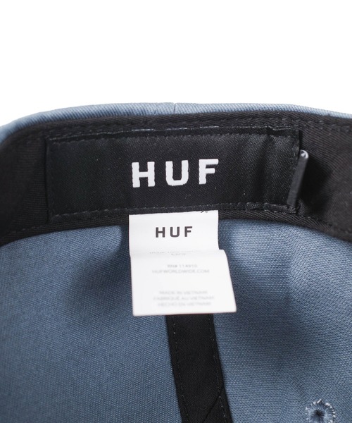 HUF(ハフ)の「【C-HUF4】【HUF/ハフ】HUF SET BOX SNAPBACK HT00714(キャップ・メンズ・ブルー・O/S)」の9枚目の写真