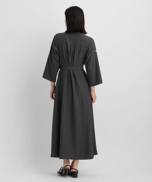 Andemiu(アンデミュウ)の「【WEB限定】キンボタンサファリワンピース半袖685208(ワンピース・レディース・チャコールグレー/ブラウン/ネイビー・FREE)」の16枚目の写真