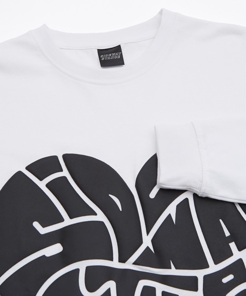 SIDEWAY STANCE(サイドウェイスタンス)の「【SIDEWAY STANCE】ドリップロゴハート 長袖Tシャツ(Tシャツ/カットソー・メンズ・ホワイト/ブラック/オートミール・LARGE/MEDIUM/SMALL/X-LARGE)」の11枚目の写真