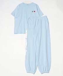 My sugar Babe（マイシュガーベイブ）の「Heart patch logo ss set-up（セットアップ）」
