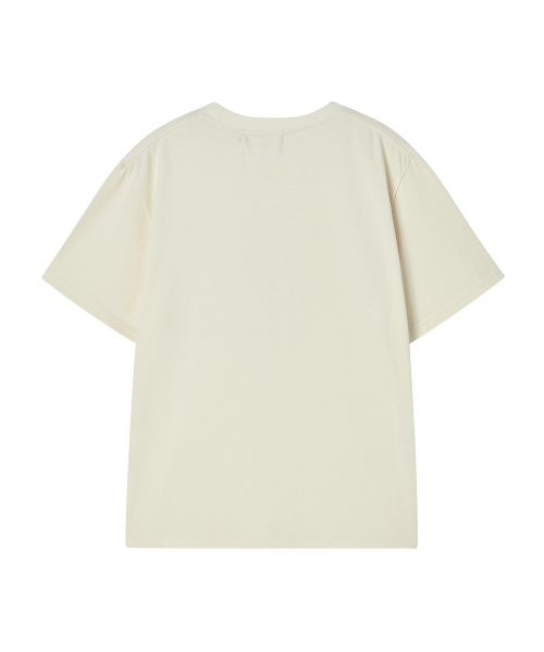 Beyond Closet（-）の「[COLLECTION LINE] ユーティリティヴィンテージウォッシュ半袖Tシャツアイボリー（Tシャツ/カットソー・メンズ・その他・MEDIUM/LARGE）」の3枚目の写真