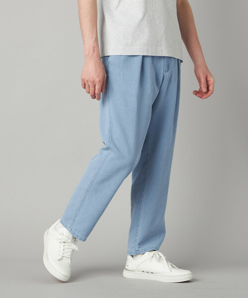 COMME CA MEN(コムサメン)の「メッシュデニム インタックイージーパンツ(その他パンツ・メンズ・ネイビー/ブルー・M/L)」の15枚目の写真