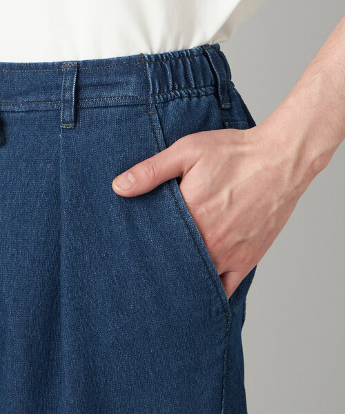 COMME CA MEN(コムサメン)の「メッシュデニム インタックイージーパンツ(その他パンツ・メンズ・ネイビー/ブルー・M/L)」の22枚目の写真