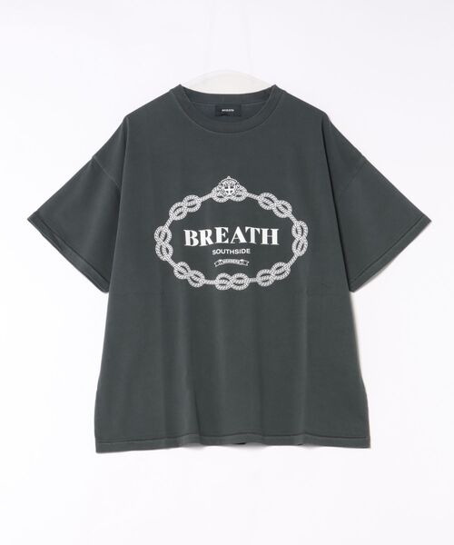 STYLISE（スタイライズ）の「【BREATH】ROYAL LOGO TEE / 2カラー [BR26SS-C5026]（Tシャツ/カットソー・メンズ・ブラック/ホワイト・L/M）」の11枚目の写真