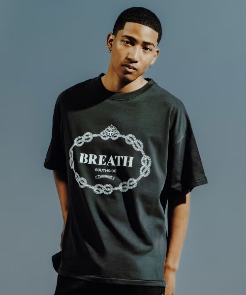 STYLISE（スタイライズ）の「【BREATH】ROYAL LOGO TEE / 2カラー [BR26SS-C5026]（Tシャツ/カットソー・メンズ・ブラック/ホワイト・L/M）」の13枚目の写真